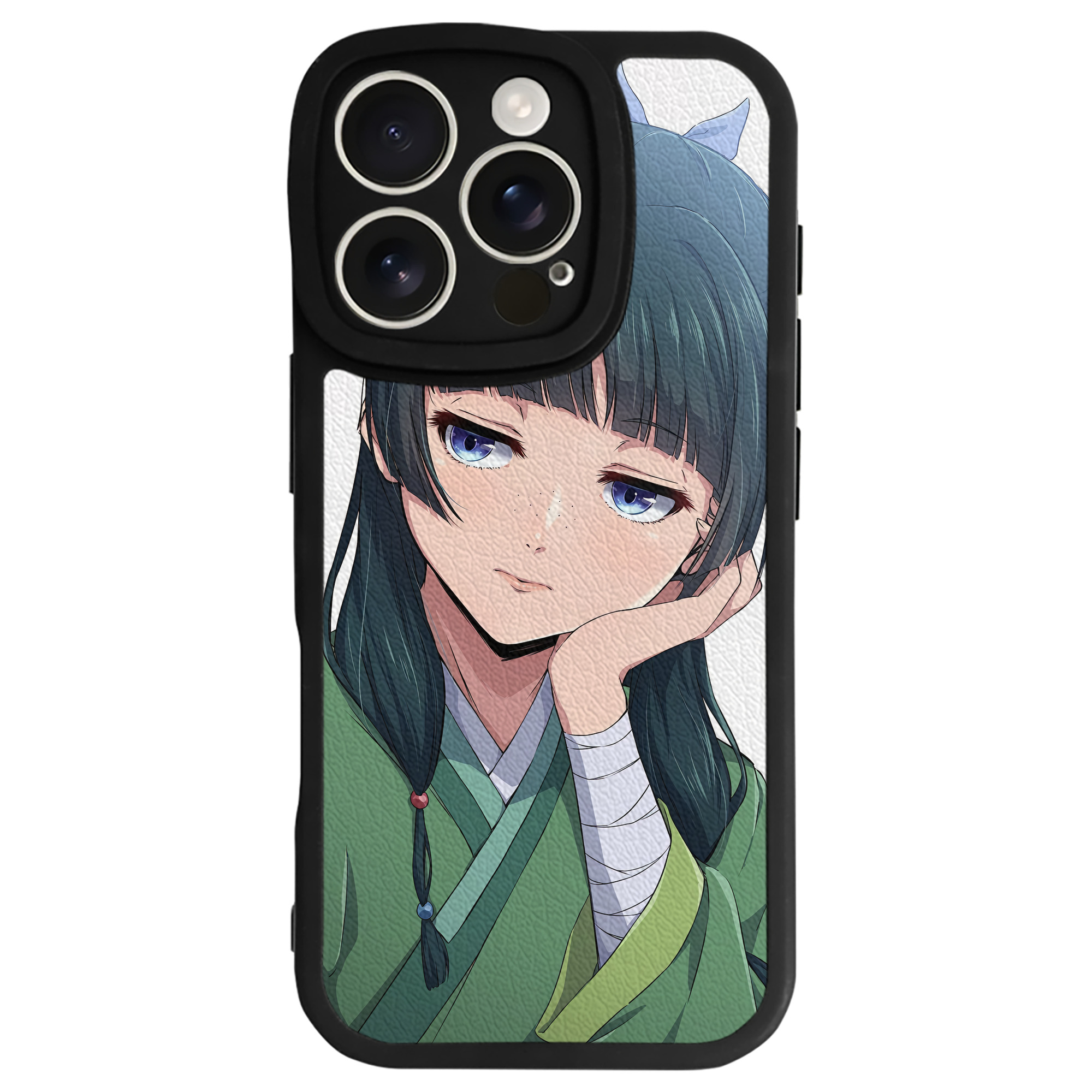薬屋のひとりごと The Apothecary Diaries 【iPhone 16シリーズ対応】シリコンスマホケース（レザー調） 材質：シリコン